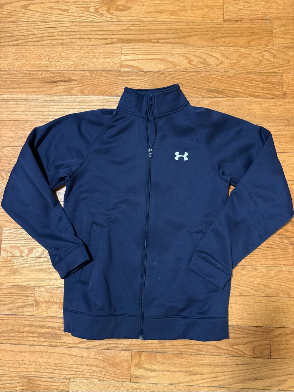 Under Armour Navy Fleece Pullover Hoodie